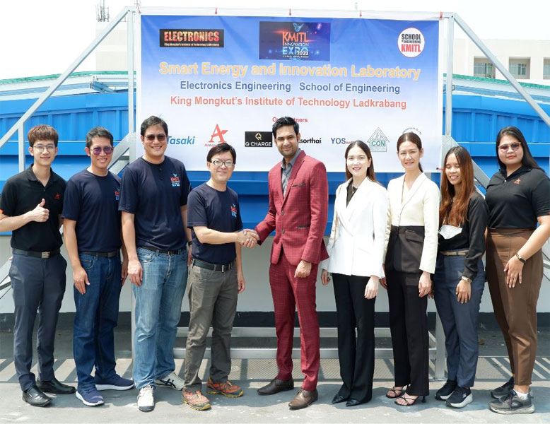 Arrow Energy Co., Ltd. MOU with, visited, and supported the Clean Energy and Innovation Center project at King Mongkut’s Institute of Technology Ladkrabang, Department of Electronic Engineering, Faculty of Engineering.
